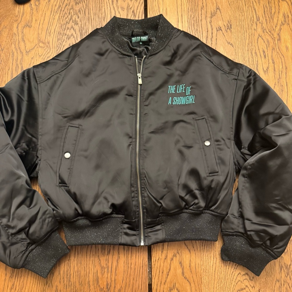 Taylor Swift The Life of a Showgirl Got A Wi$hli$t Bomber JACKET(Size S)